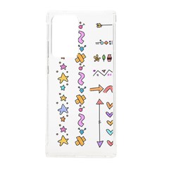 Doodles Border Letter Ornament Samsung Galaxy Note 20 Ultra Tpu Uv Case by Bedest