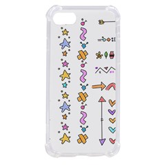 Doodles Border Letter Ornament Iphone Se by Bedest