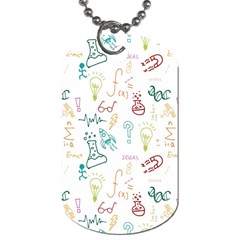 Background Decorative Dog Tag (one Side) by Bedest