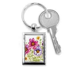 Flourish Colours Invitation Key Chain (rectangle) by Bedest