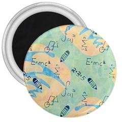 Background School Doodles Graphic 3  Magnets by Bedest