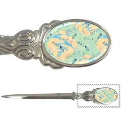 Background School Doodles Graphic Letter Opener by Bedest