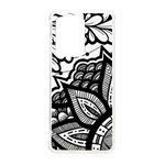 Flower Mandala Pattern Doodle Samsung Galaxy S20 Ultra 6.9 Inch TPU UV Case Front