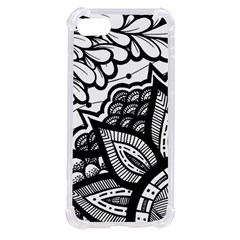 Flower Mandala Pattern Doodle Iphone Se by Bedest