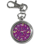 Background Doodles Math Key Chain Watches Front