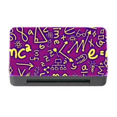 Background Doodles Math Memory Card Reader With Cf by Bedest