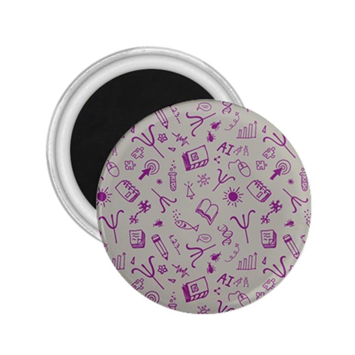 Abstract Design Background Pattern 2.25  Magnets