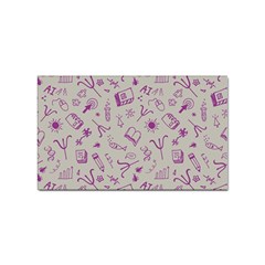 Abstract Design Background Pattern Sticker (Rectangular)