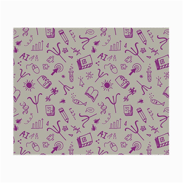 Abstract Design Background Pattern Small Glasses Cloth (2 Sides)