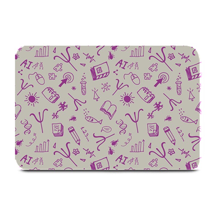 Abstract Design Background Pattern Plate Mats