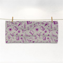 Abstract Design Background Pattern Hand Towel