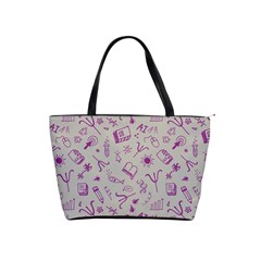 Abstract Design Background Pattern Classic Shoulder Handbag