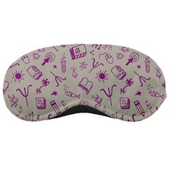 Abstract Design Background Pattern Sleep Mask