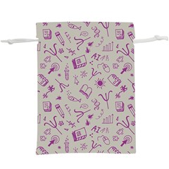 Abstract Design Background Pattern Lightweight Drawstring Pouch (XL)