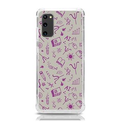 Abstract Design Background Pattern Samsung Galaxy S20 6.2 Inch TPU UV Case