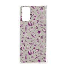 Abstract Design Background Pattern Samsung Galaxy Note 20 Tpu Uv Case by Bedest