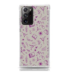 Abstract Design Background Pattern Samsung Galaxy Note 20 Ultra TPU UV Case