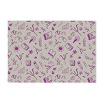 Abstract Design Background Pattern Crystal Sticker (A4) Front