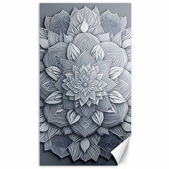 Flower Ornament Graphic Ornate Canvas 40  X 72  by Bedest