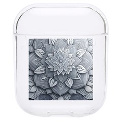 Flower Ornament Graphic Ornate Hard Pc Airpods 1/2 Case by Bedest