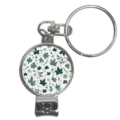 Leaves Nature Bloom Nail Clippers Key Chain by Bedest