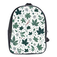 Leaves Nature Bloom School Bag (large) by Bedest