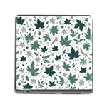 Leaves Nature Bloom Memory Card Reader (Square 5 Slot) Front