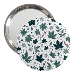 Leaves Nature Bloom 3  Handbag Mirrors by Bedest