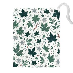 Leaves Nature Bloom Drawstring Pouch (4xl) by Bedest