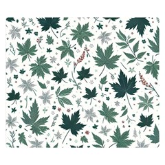 Leaves Nature Bloom Premium Plush Fleece Blanket (small) by Bedest