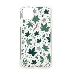 Leaves Nature Bloom Iphone 11 Tpu Uv Print Case by Bedest