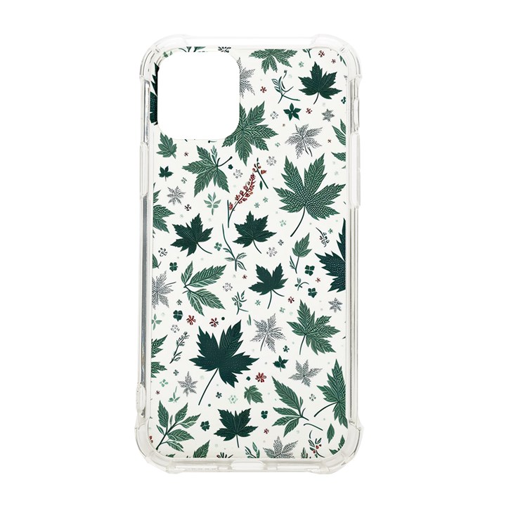 Leaves Nature Bloom iPhone 11 Pro 5.8 Inch TPU UV Print Case