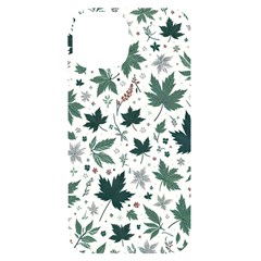 Leaves Nature Bloom Iphone 14 Black Uv Print Case