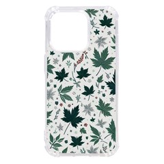 Leaves Nature Bloom Iphone 14 Pro Tpu Uv Print Case by Bedest