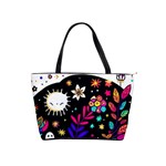 Rainbow Fun Cute Minimal Doodle Classic Shoulder Handbag Front