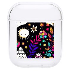 Rainbow Fun Cute Minimal Doodle Hard Pc Airpods 1/2 Case by Bedest