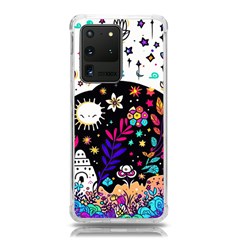 Rainbow Fun Cute Minimal Doodle Samsung Galaxy S20 Ultra 6 9 Inch Tpu Uv Case by Bedest