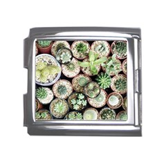 Cactus Nature Plant Desert Mega Link Italian Charm (18mm) by Bedest