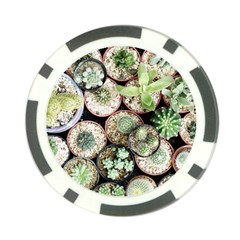 Cactus Nature Plant Desert Poker Chip Card Guard (10 Pack) by Bedest