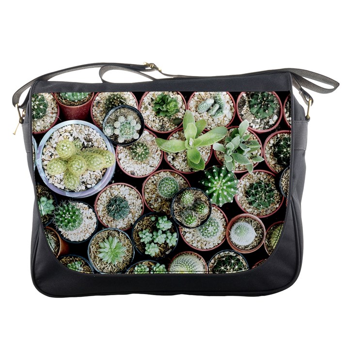 Cactus Nature Plant Desert Messenger Bag