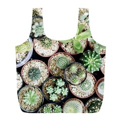 Cactus Nature Plant Desert Full Print Recycle Bag (l) by Bedest