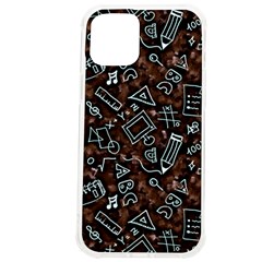 Doodles School Background Art Pattern Iphone 12 Pro Max Tpu Uv Print Case