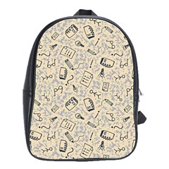 Graphic Decor Backdrop School Bag (large) by Bedest