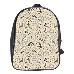 Graphic Decor Backdrop School Bag (xl) by Bedest