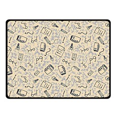 Graphic Decor Backdrop Two Sides Fleece Blanket (small) by Bedest