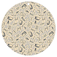 Graphic Decor Backdrop Uv Print Acrylic Ornament Round