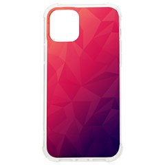 Color Triangle Geometric Textured Iphone 12/12 Pro Tpu Uv Print Case by Grandong