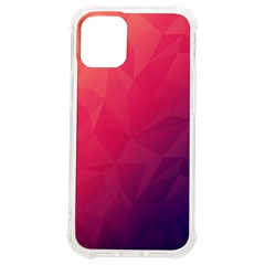 Color Triangle Geometric Textured Iphone 12 Mini Tpu Uv Print Case	 by Grandong