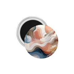 Abstract Pastel Waves Organic 1 75  Magnets by Grandong