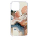 Abstract Pastel Waves Organic iPhone 13 Pro Max TPU UV Print Case Front